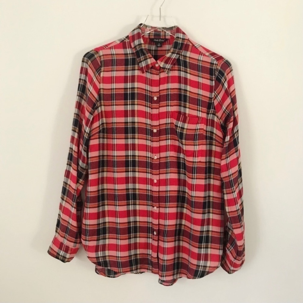 LUCKY BRAND Long Sleeve Plaid Flannel